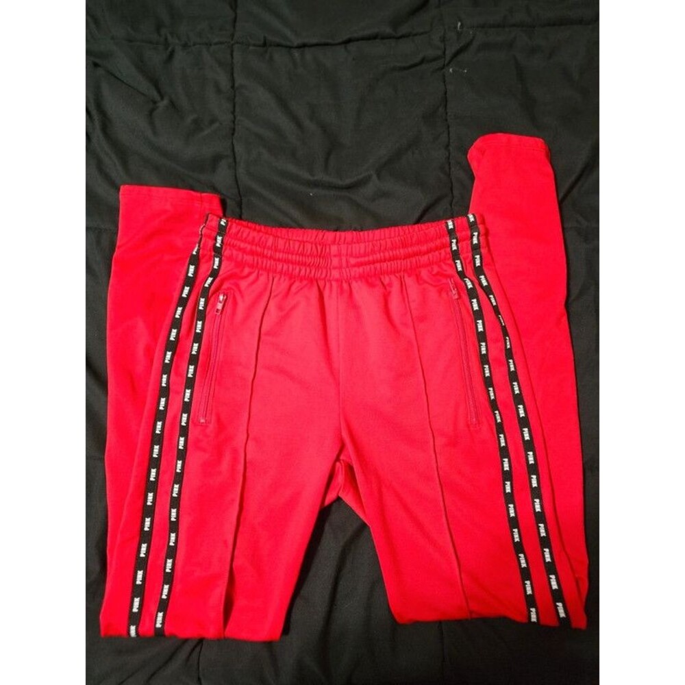 Victoria’s Secret PINK Active Red Track Pants XS